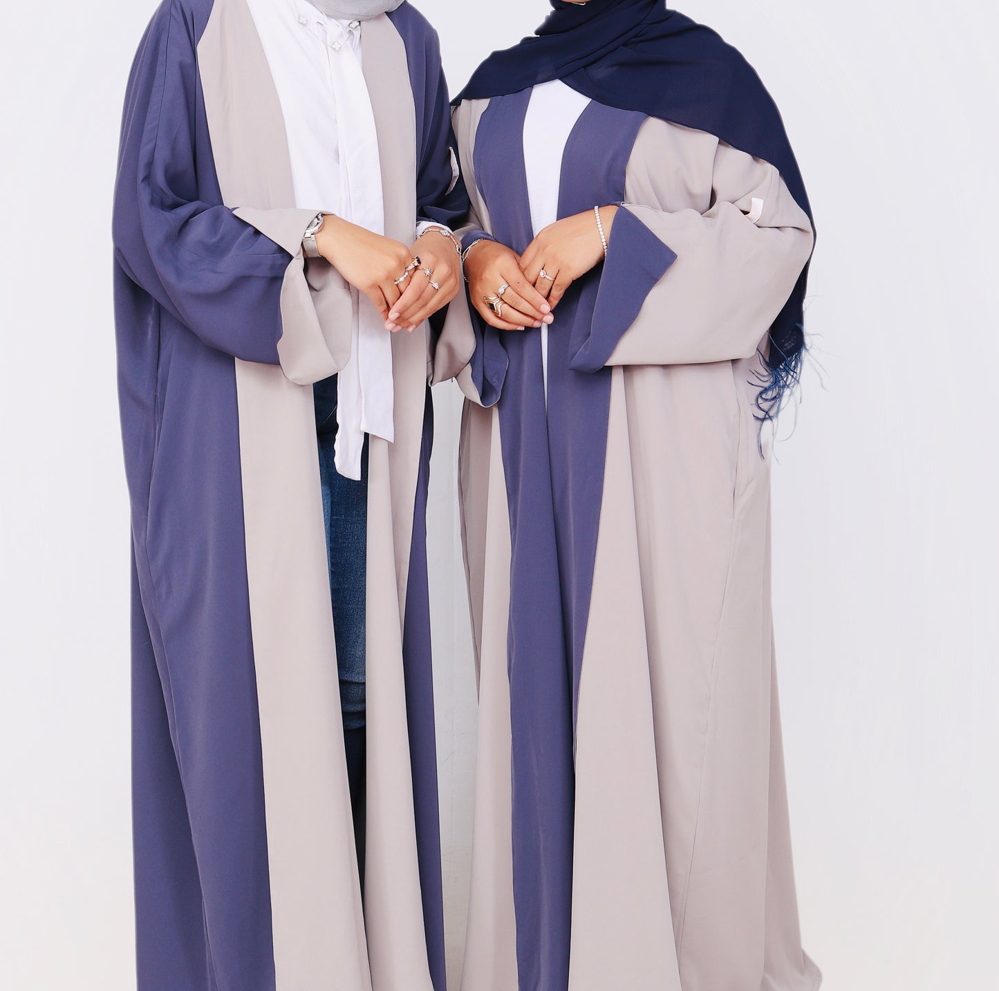 ZARAZ ABAYA - Navy blue/Grey