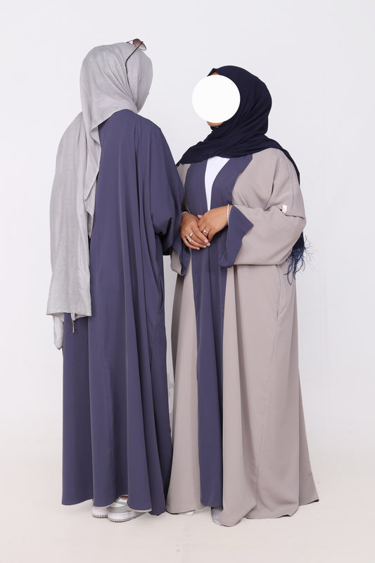 ZARAZ ABAYA - Navy blue/Grey