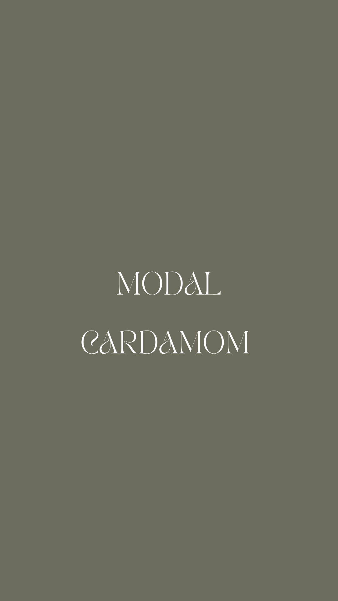 Cardamom