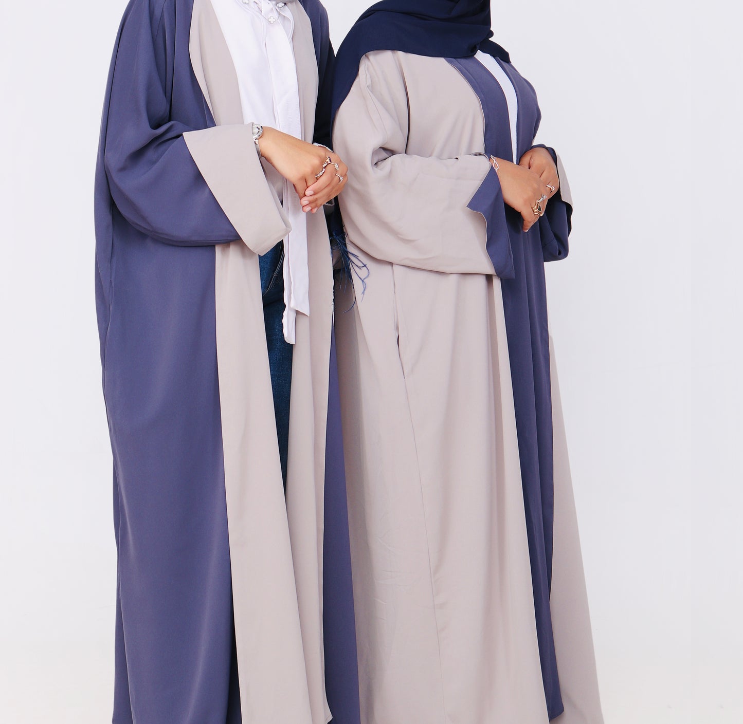 ZARAZ ABAYA - Navy blue/Grey