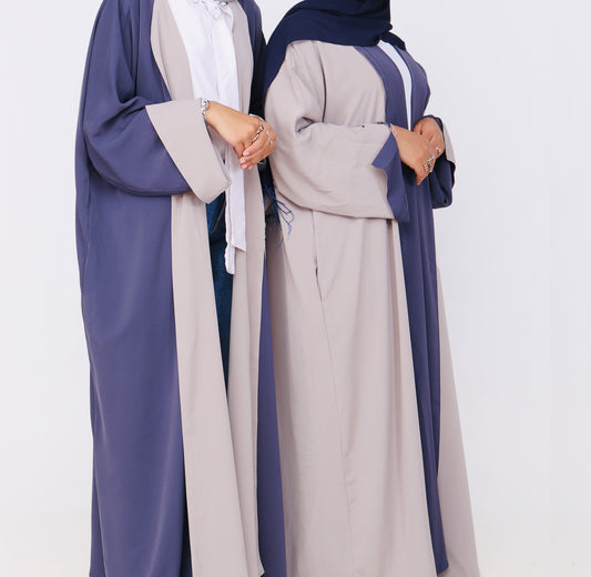 ZARAZ ABAYA - Navy blue/Grey